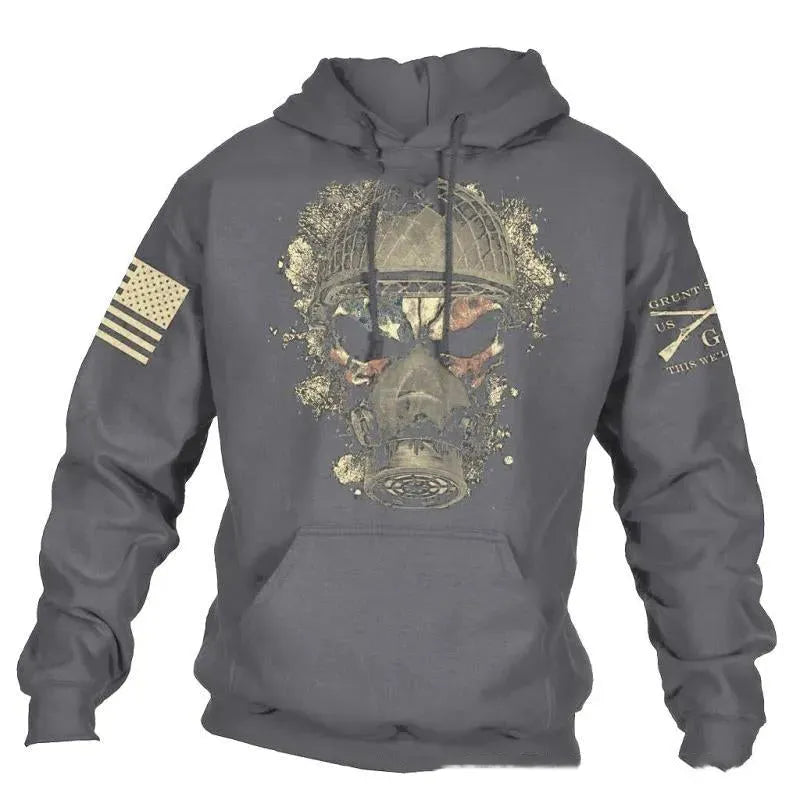 Men's printed long-sleeved sweater - Bellarte Enchanté Men's printed long-sleeved sweater